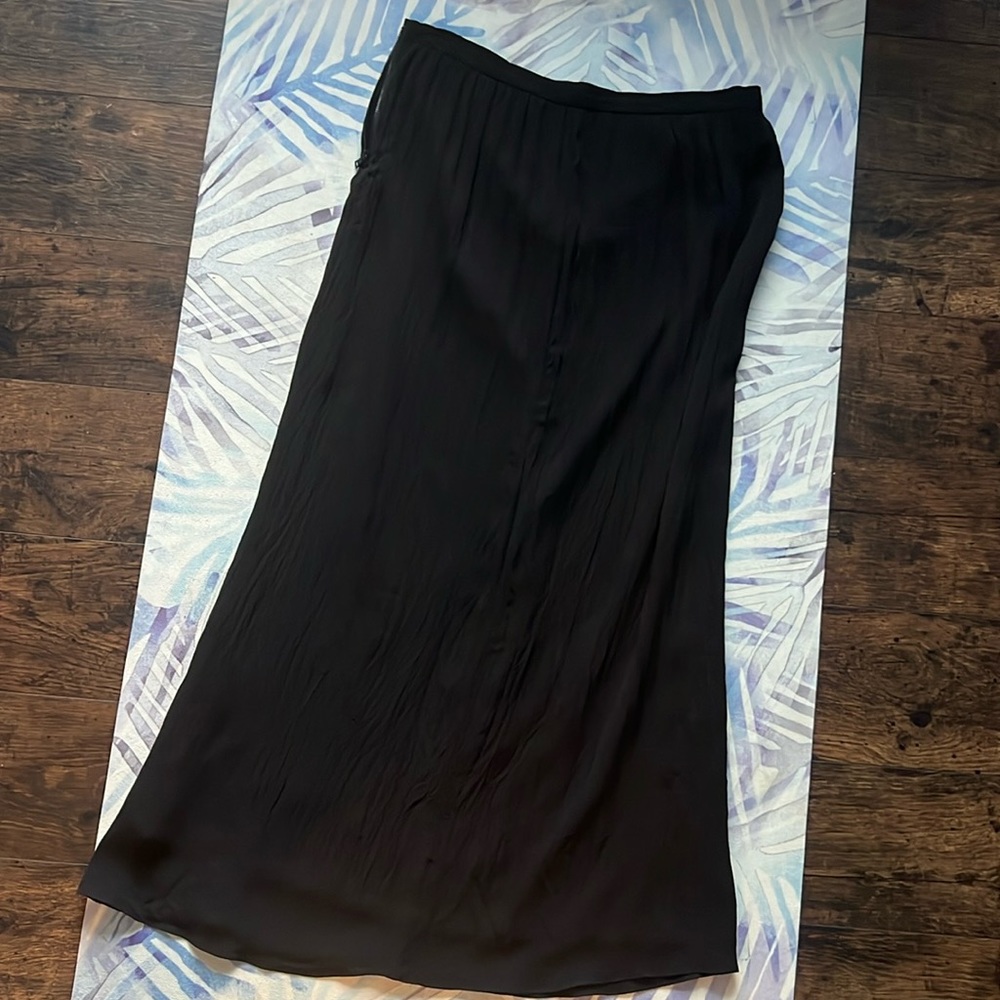 Alice + Olivia black maxi skirt